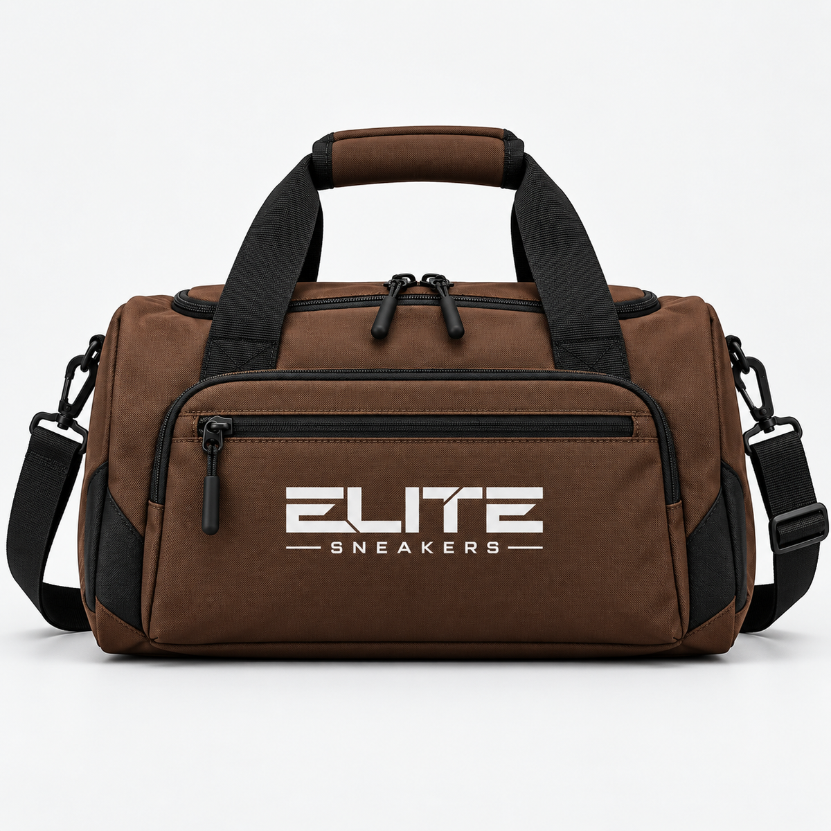 Elite Sneakers Brown Compact Gym Bag