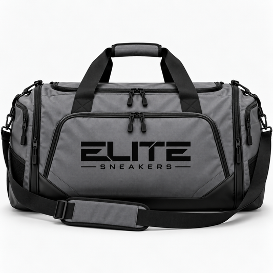 Elite Sneakers Steel Grey Large Sports Duffel