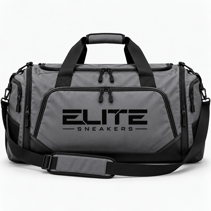 Elite Sneakers Steel Grey Large Sports Duffel